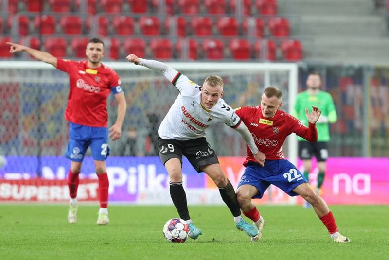 Football. Fortuna I Liga. GKS Tychy - Odra Opole. 16.02.2024