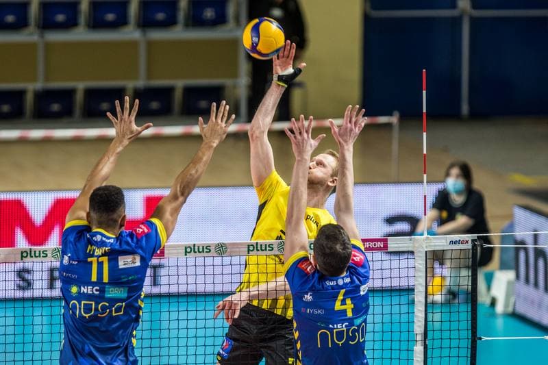 Volleyball. PlusLiga. GKS Katowice - PSG Stal Nysa. 19.02.2022