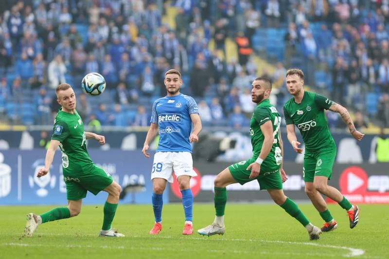 Football. PKO BP Ekstraklasa. Ruch Chorzow - Warta Poznan. 17.02.2024