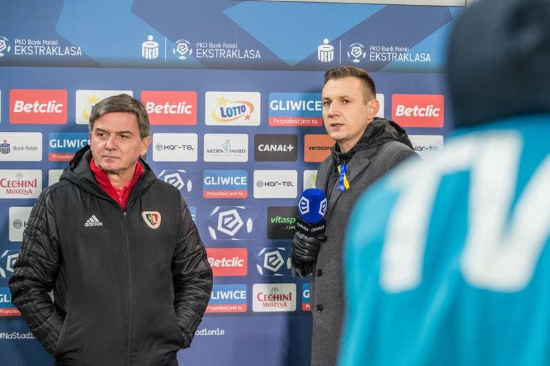 Football. PKO BP Ekstraklasa. Piast Gliwice - Gornik Zabrze. 26.02.2022