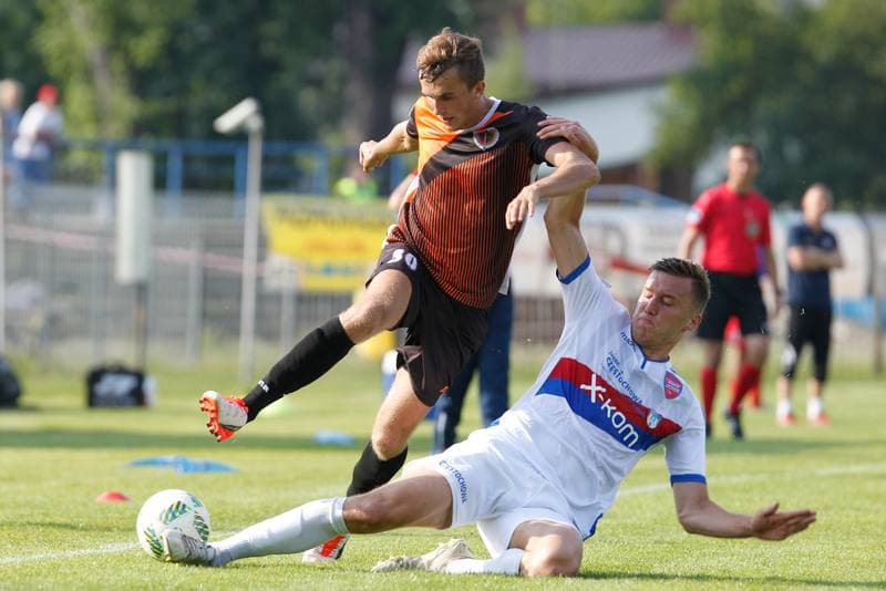 Football. Polish Cup. Rakow Czestochowa - Chrobry Glogow. 23.07.2016