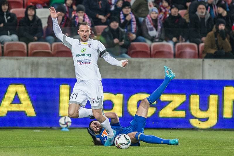 Football. Fortuna Puchar Polski. Gornik Zabrze - Lech Poznan. 02.03.2022