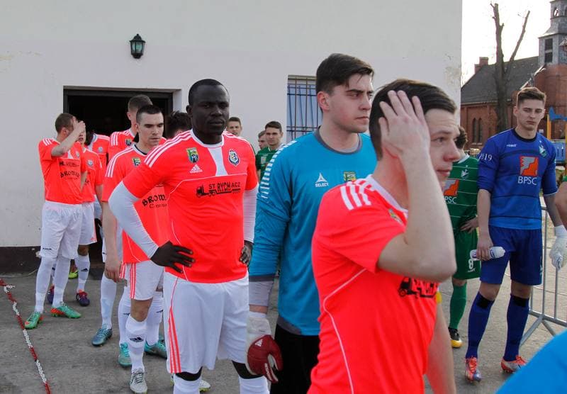 Football. III Liga. LZS Piotrowka - Szombierki Bytom. 19.03.2016