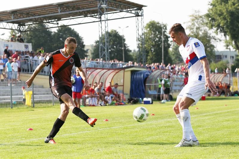 Football. Polish Cup. Rakow Czestochowa - Chrobry Glogow. 23.07.2016