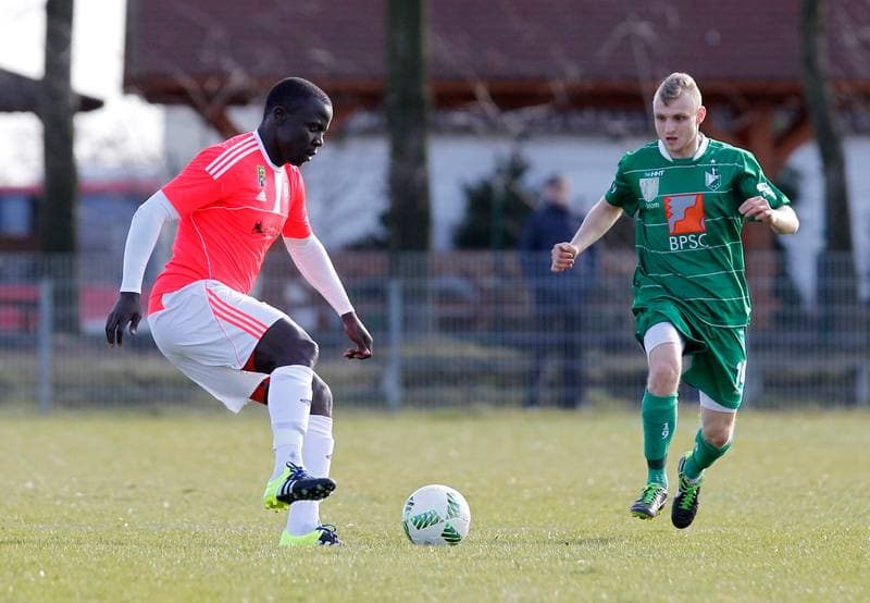 Football. III Liga. LZS Piotrowka - Szombierki Bytom. 19.03.2016