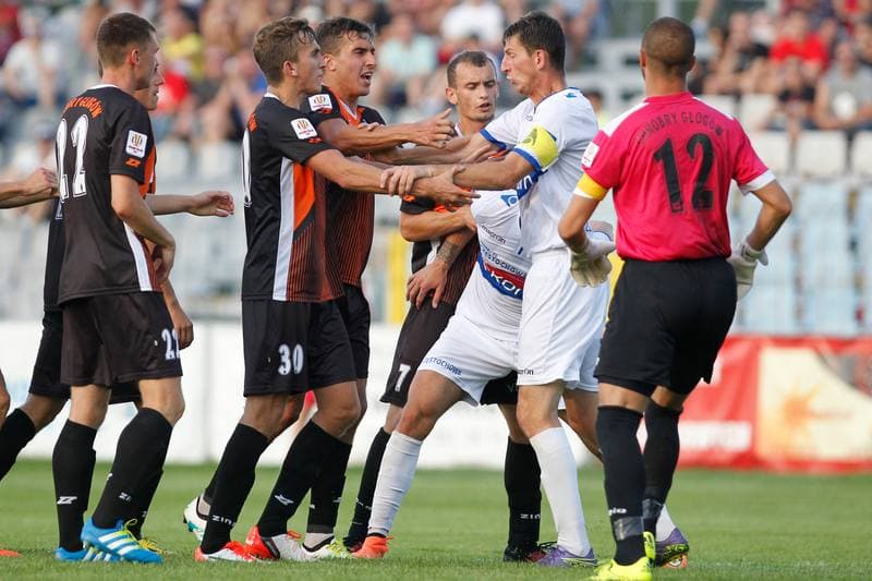 Football. Polish Cup. Rakow Czestochowa - Chrobry Glogow. 23.07.2016
