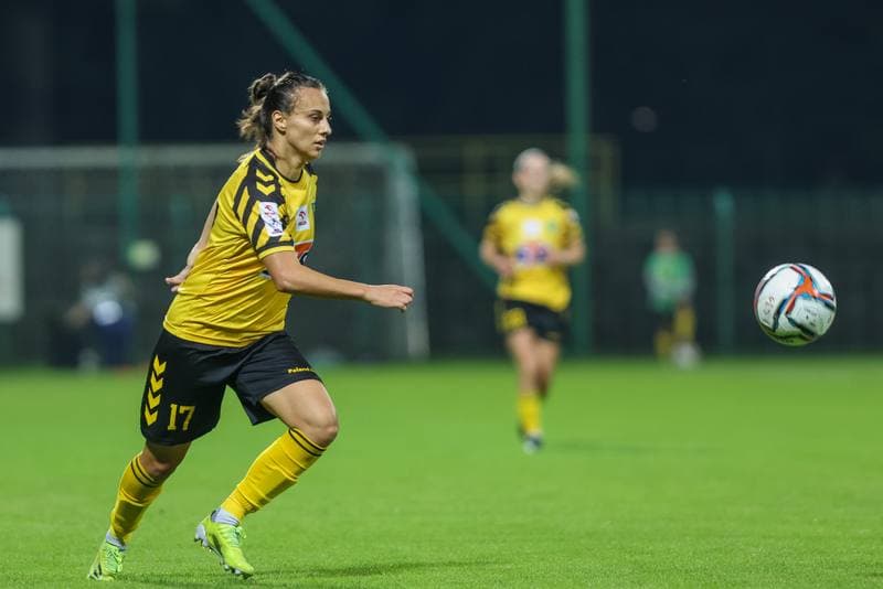 Football. UEFA Women's Champions League. GKS Katowice - RSC Anderlecht. 06.09.2023