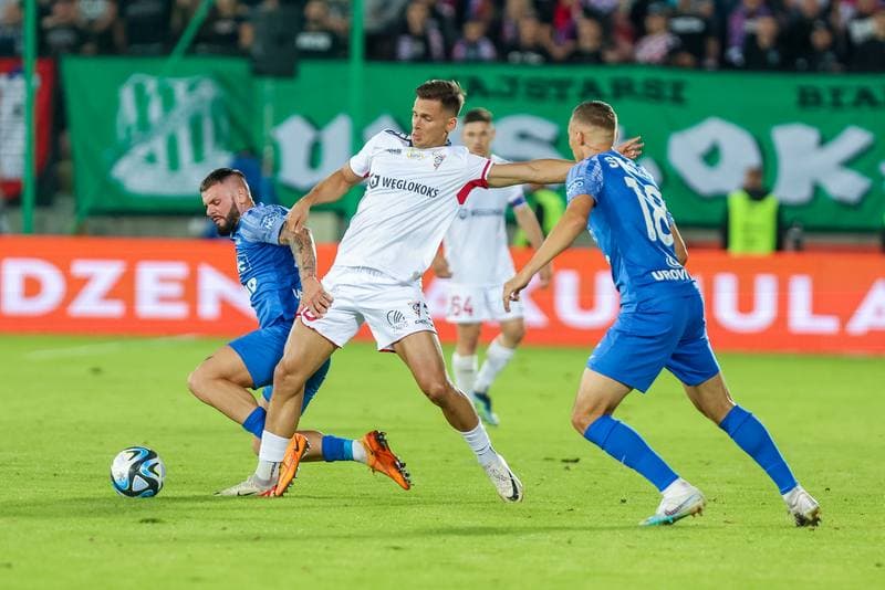Football. PKO BP Ekstraklasa. Gornik Zabrze - Ruch Chorzow. 15.09.2023