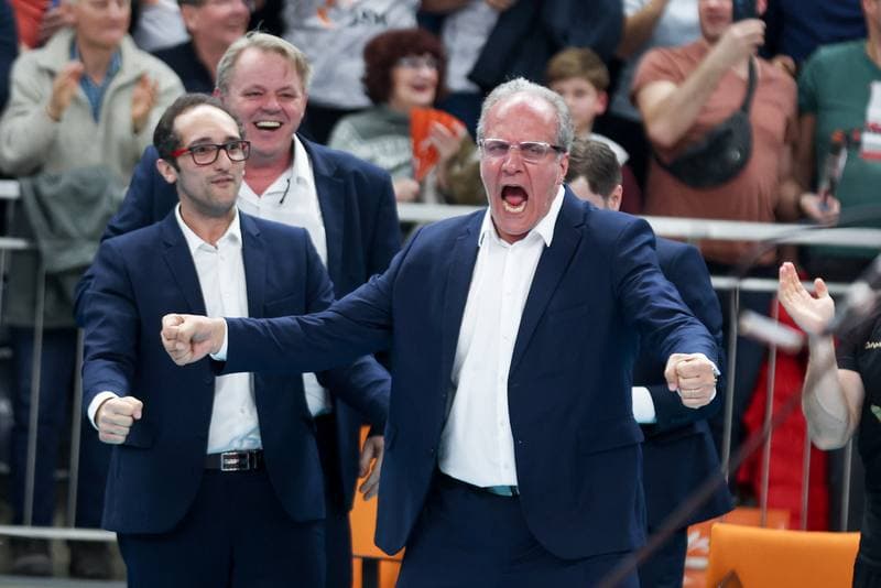 Volleyball. CEV Champions League. Jastrzebski Wegiel - Gas Sales Daiko Piacenza. 28.02.2024