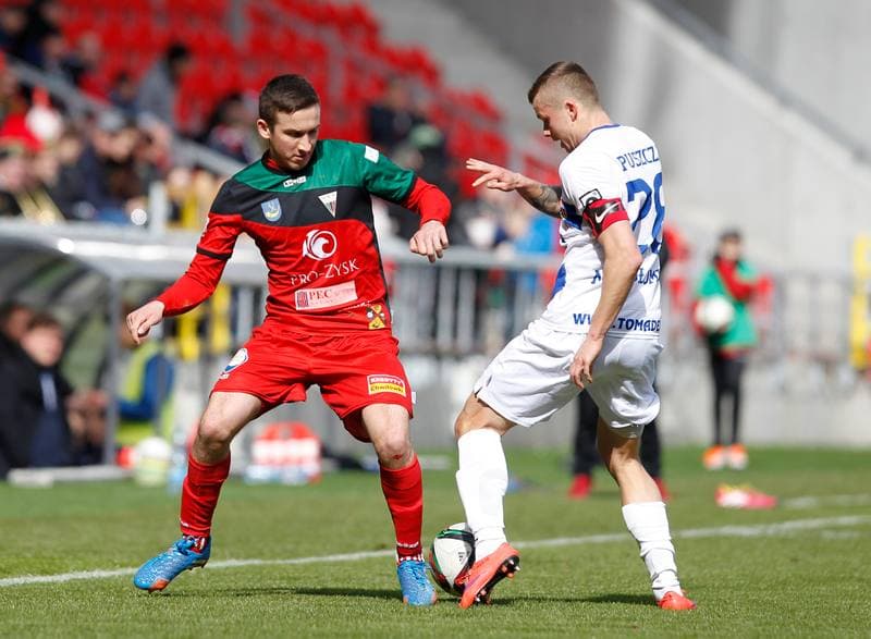Football. II Liga. GKS Tychy - Puszcza Niepolomice. 19.03.2016