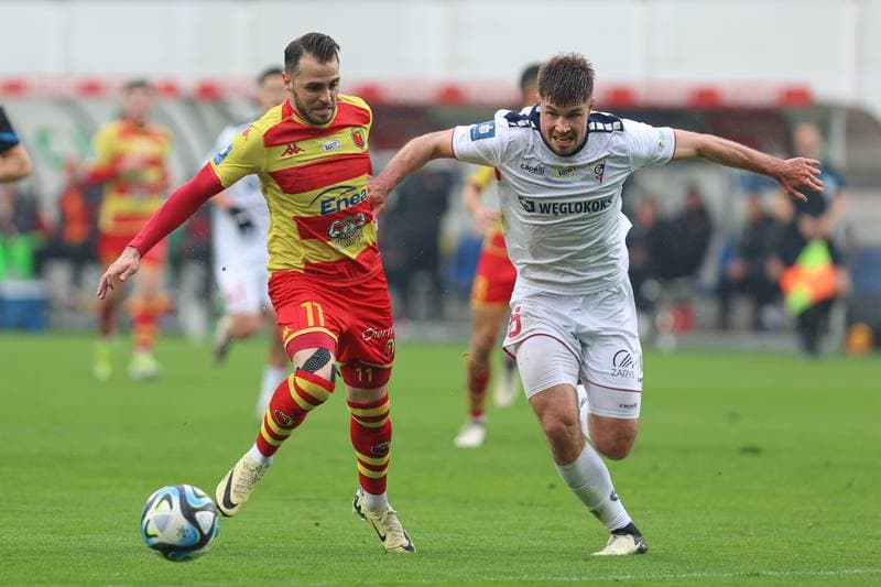 Football. PKO BP Ekstraklasa. Gornik Zabrze - Jagiellonia Bialystok. 02.03.2024