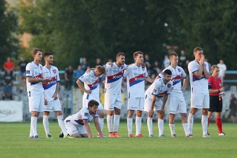 Football. Polish Cup. Rakow Czestochowa - Chrobry Glogow. 23.07.2016