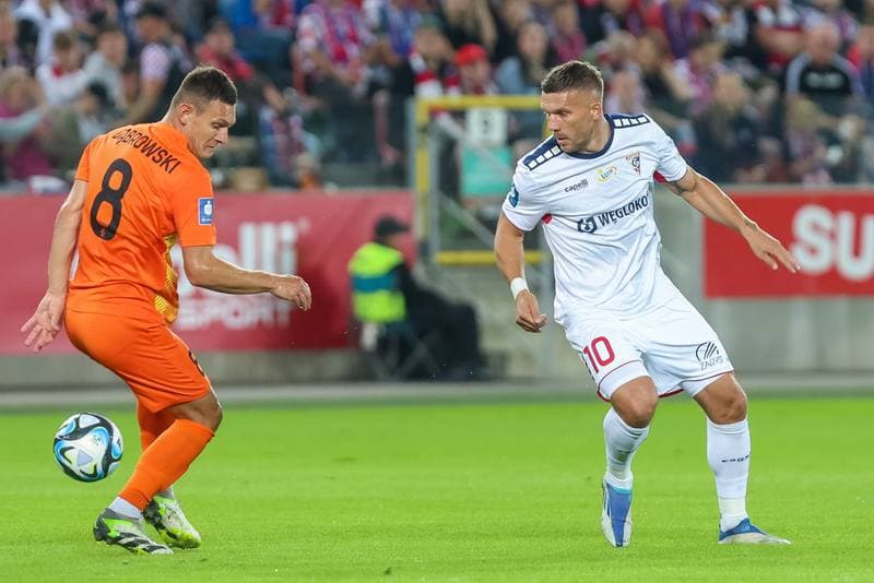Football. PKO BP Ekstraklasa. Gornik Zabrze - Zaglebie Lubin. 02.10.2023