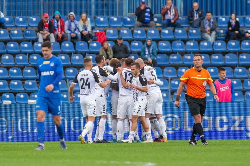 Football. Fortuna I Liga. Ruch Chorzow - Sandecja Nowy Sacz. 02.10.2022