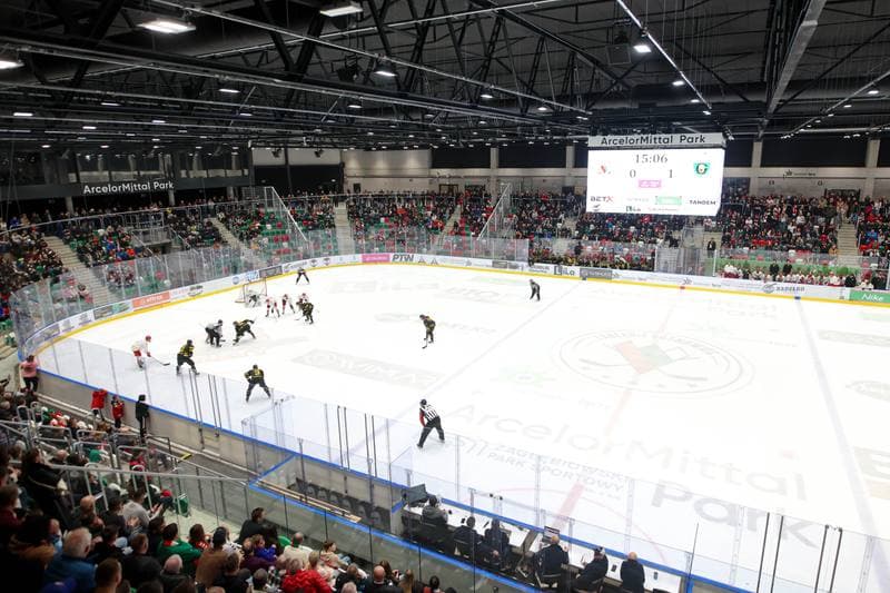 Ice Hockey. Tauron Hokej Liga. Zaglebie Sosnowiec - GKS Katowice. 06.03.2024