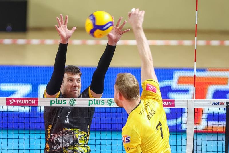 Volleyball. PlusLiga. GKS Katowice - Trefl Gdansk. 22.10.2023