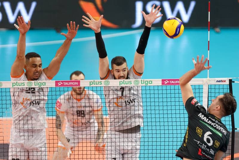 Volleyball. PlusLiga. Jastrzebski Wegiel - Bogdanka LUK Lublin. 07.03.2024