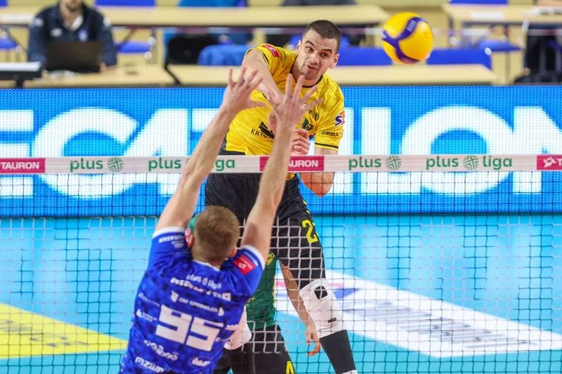 Volleyball. PlusLiga. GKS Katowice - Slepsk Malow Suwalki. 30.10.2023