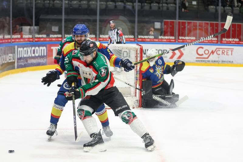 Ice Hockey. Tauron Hokej Liga. GKS Tychy - PZU Podhale Nowy Targ. 09.03.2024