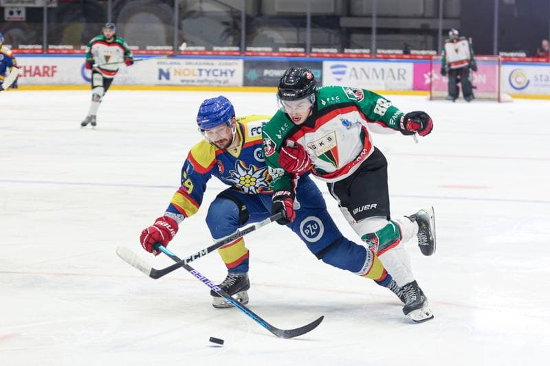 Ice Hockey. Tauron Hokej Liga. GKS Tychy - PZU Podhale Nowy Targ. 09.03.2024