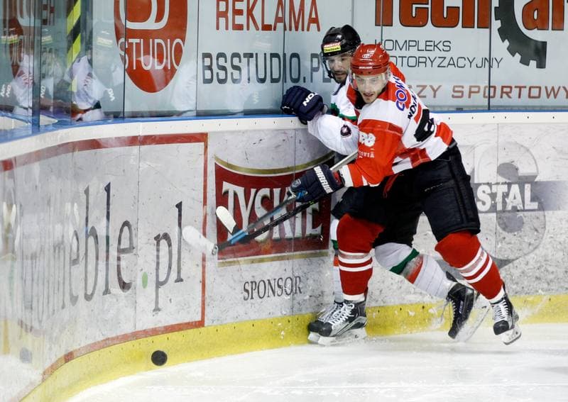 Ice Hockey. Polish Hockey League. GKS Tychy - Comarch Cracovia. 18.03.2016