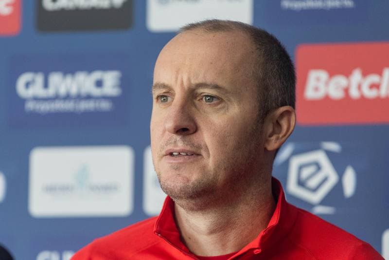 Football. Piast Gliwice. Press Conference. 03.11.2022