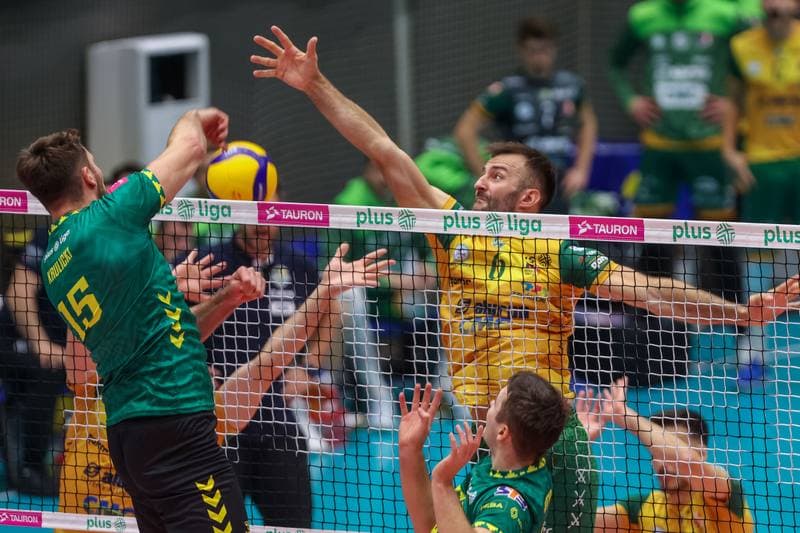 Volleyball. PlusLiga. Aluron CMC Warta Zawiercie - GKS Katowice. 05.11.2023