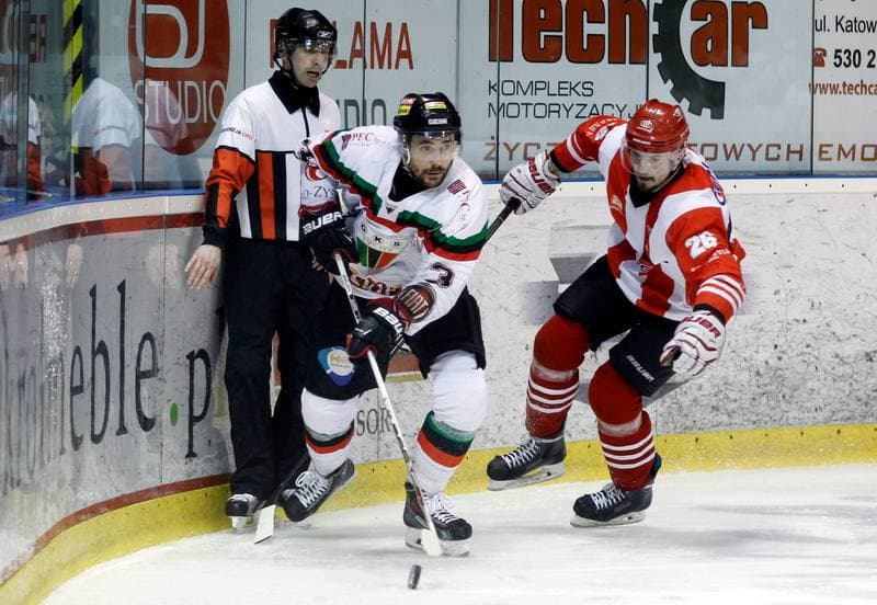 Ice Hockey. Polish Hockey League. GKS Tychy - Comarch Cracovia. 18.03.2016