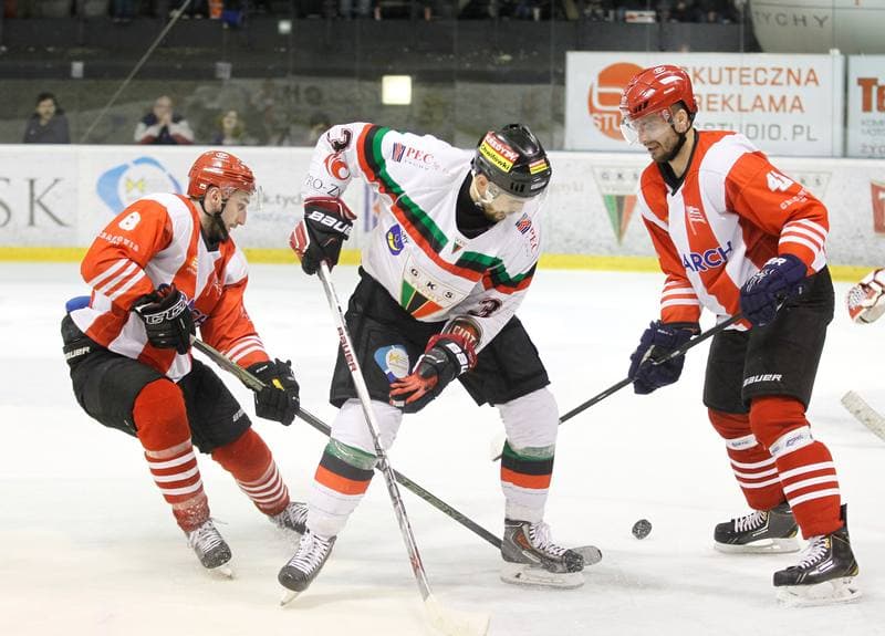 Ice Hockey. Polish Hockey League. GKS Tychy - Comarch Cracovia. 18.03.2016