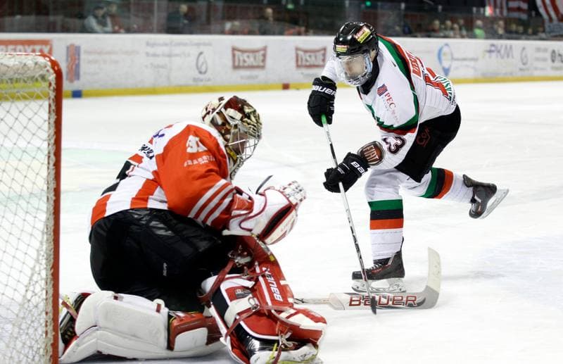 Ice Hockey. Polish Hockey League. GKS Tychy - Comarch Cracovia. 18.03.2016