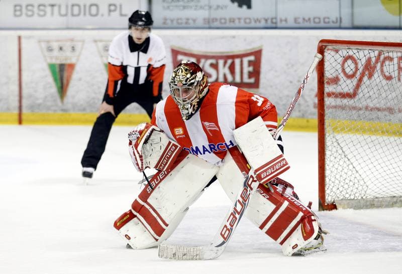 Ice Hockey. Polish Hockey League. GKS Tychy - Comarch Cracovia. 18.03.2016