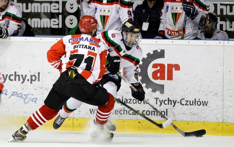 Ice Hockey. Polish Hockey League. GKS Tychy - Comarch Cracovia. 18.03.2016