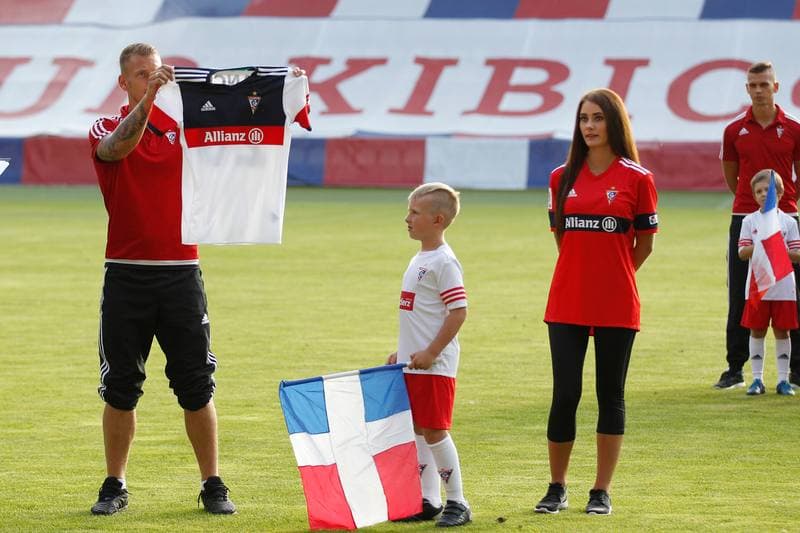 Football. Gornik Zabrze. Team Presentation. 26.07.2016