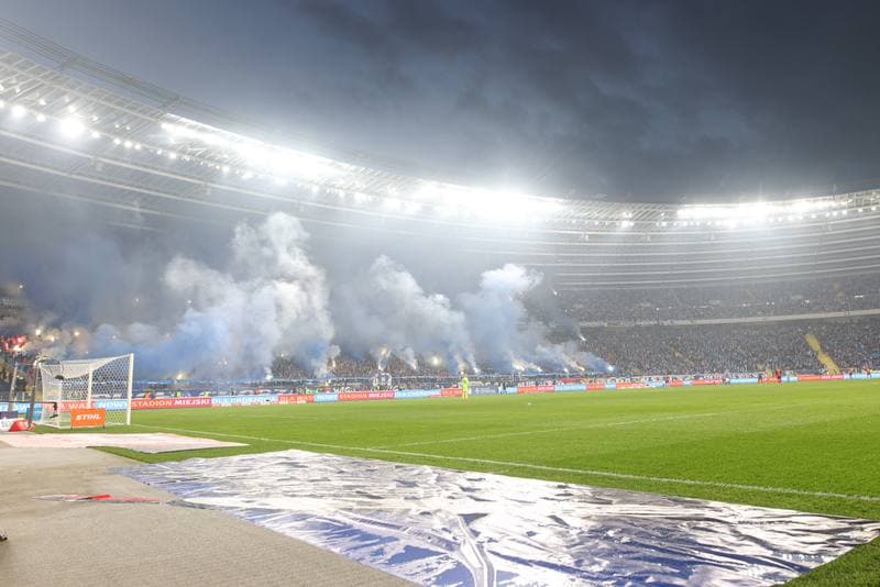 Football. PKO BP Ekstraklasa. Ruch Chorzow - Gornik Zabrze. 16.03.2024