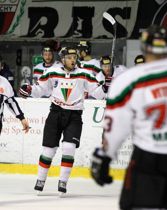Ice Hockey. Polish Hockey League. GKS Tychy - Comarch Cracovia. 18.03.2016