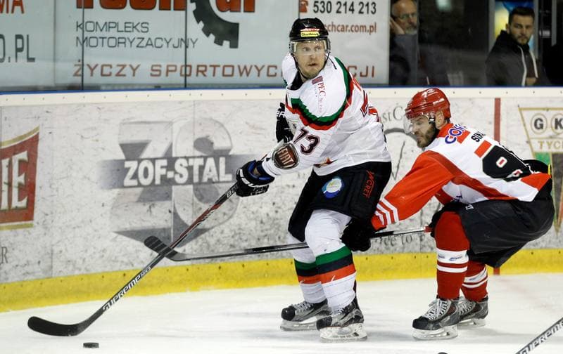 Ice Hockey. Polish Hockey League. GKS Tychy - Comarch Cracovia. 18.03.2016