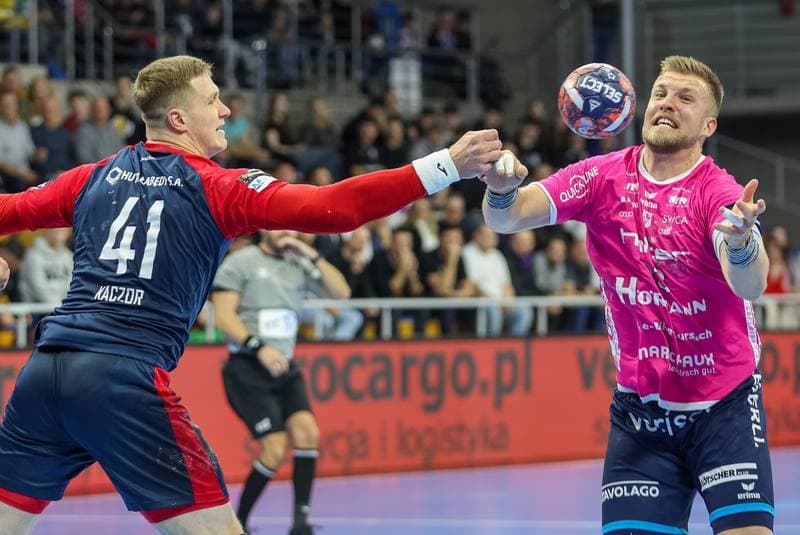 Handball. EHF European League. Gornik Zabrze - HC Kriens-Luzern. 14.11.2023