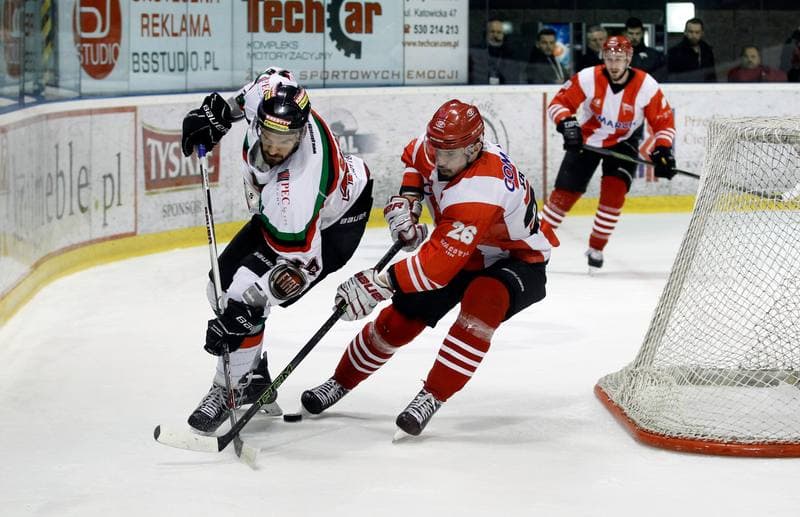 Ice Hockey. Polish Hockey League. GKS Tychy - Comarch Cracovia. 18.03.2016