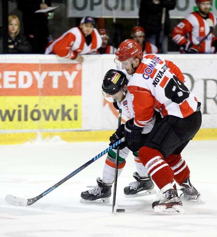 Ice Hockey. Polish Hockey League. GKS Tychy - Comarch Cracovia. 18.03.2016