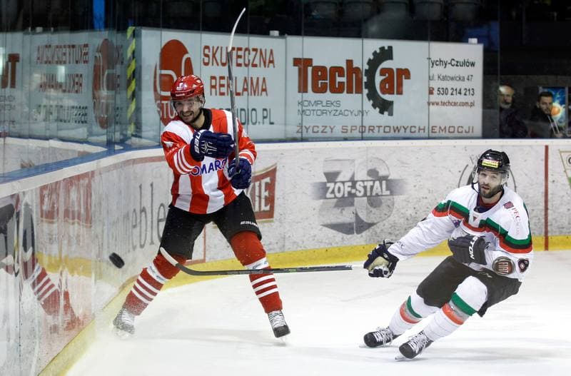 Ice Hockey. Polish Hockey League. GKS Tychy - Comarch Cracovia. 18.03.2016