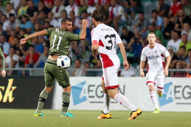 Football. Champions League. AS Trencin - Legia Warsaw. 27.07.2016