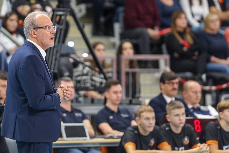 Volleyball. CEV Champions League. Jastrzebski Wegiel - Guaguas Las Palmas. 22.11.2023