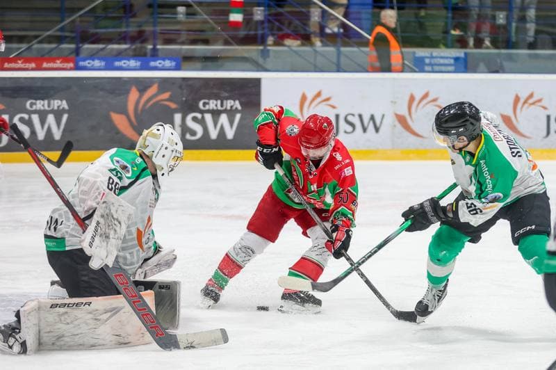 Ice Hockey. Tauron Hokej Liga. JKH GKS Jastrzebie - Zaglebie Sosnowiec. 24.11.2023