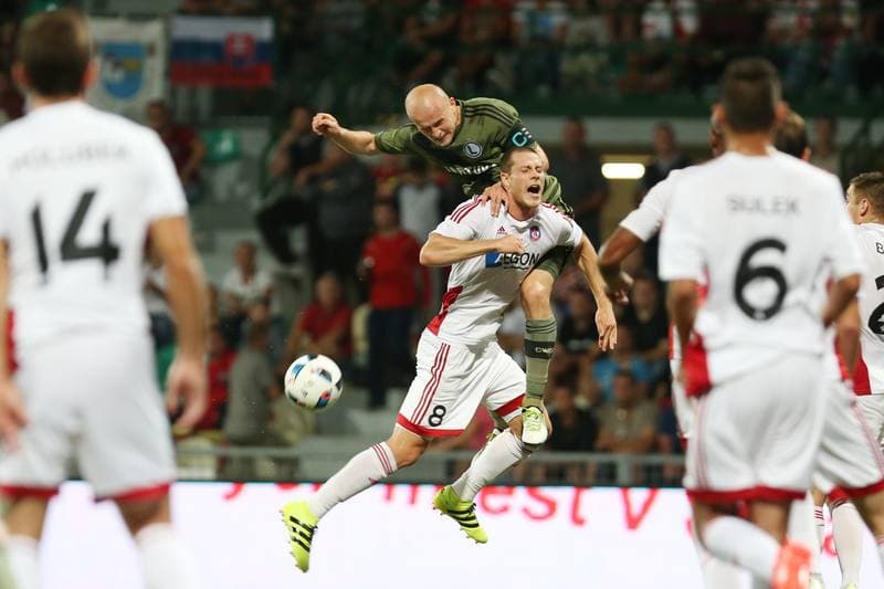 Football. Champions League. AS Trencin - Legia Warsaw. 27.07.2016