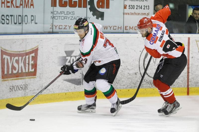 Ice Hockey. Polish Hockey League. GKS Tychy - Comarch Cracovia. 18.03.2016