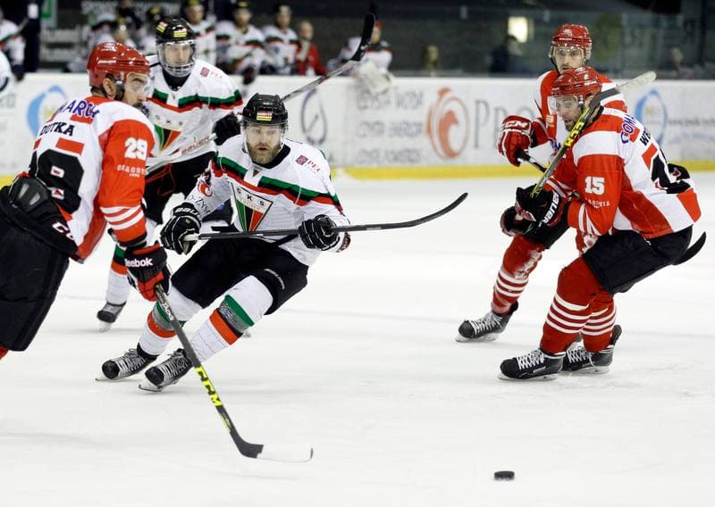 Ice Hockey. Polish Hockey League. GKS Tychy - Comarch Cracovia. 18.03.2016