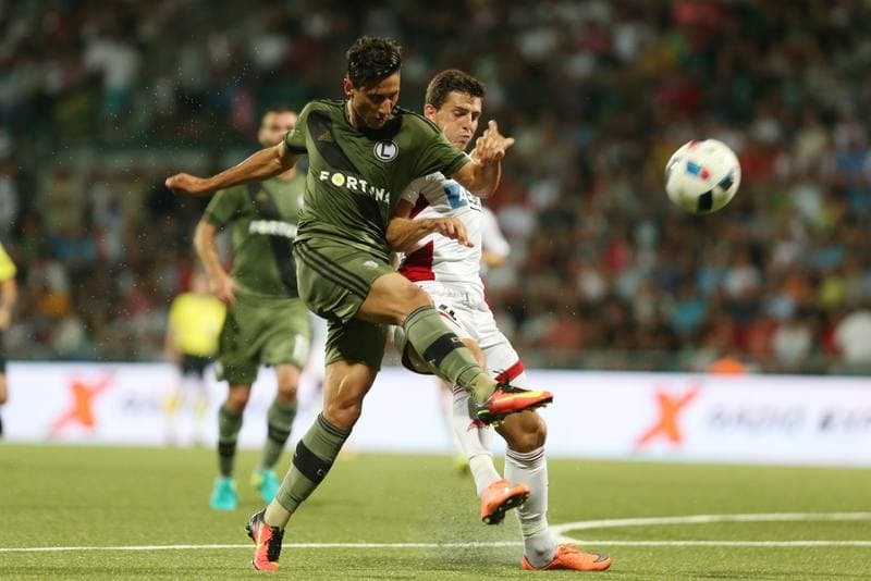 Football. Champions League. AS Trencin - Legia Warsaw. 27.07.2016