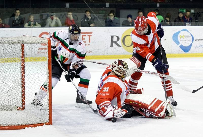Ice Hockey. Polish Hockey League. GKS Tychy - Comarch Cracovia. 18.03.2016
