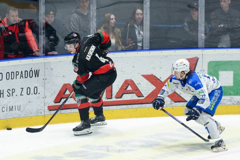 Ice Hockey. Tauron Hokej Liga. Re-Plast Unia Oswiecim - GKS Tychy. 24.03.2024