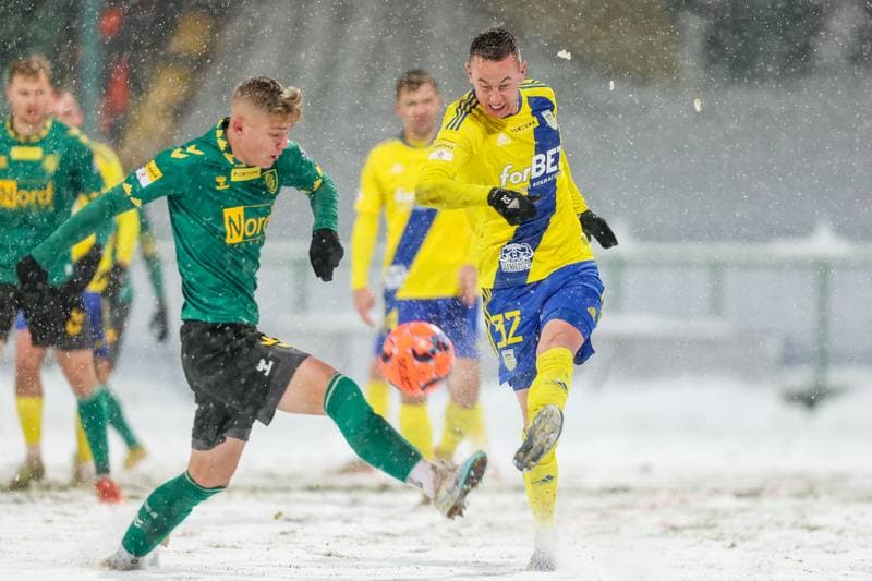 Football. Fortuna I Liga. GKS Katowice - Arka Gdynia. 02.12.2023